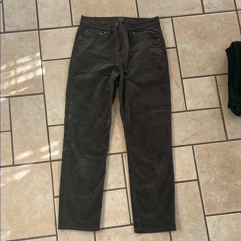 Women’s Corduroy Dark Grey Pants